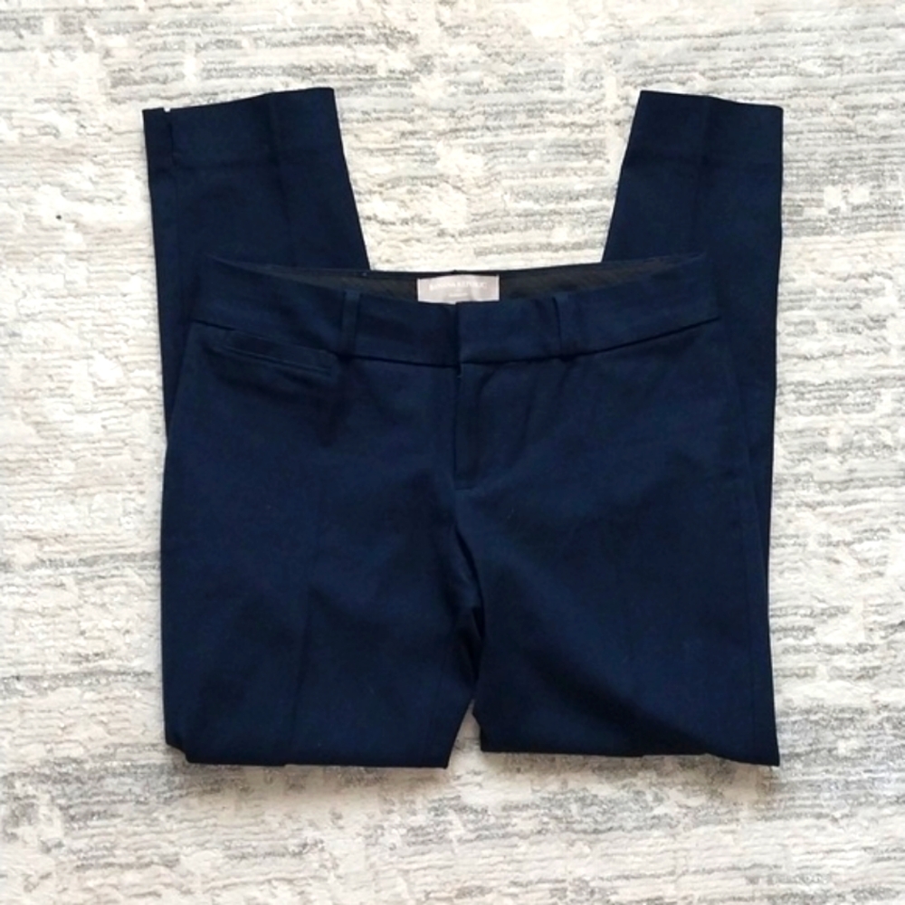 Women's Banana Republic Navy Blue Ankle Pamts size 0